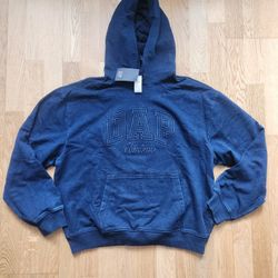 Gap Dapper Dan Denim Hoodie