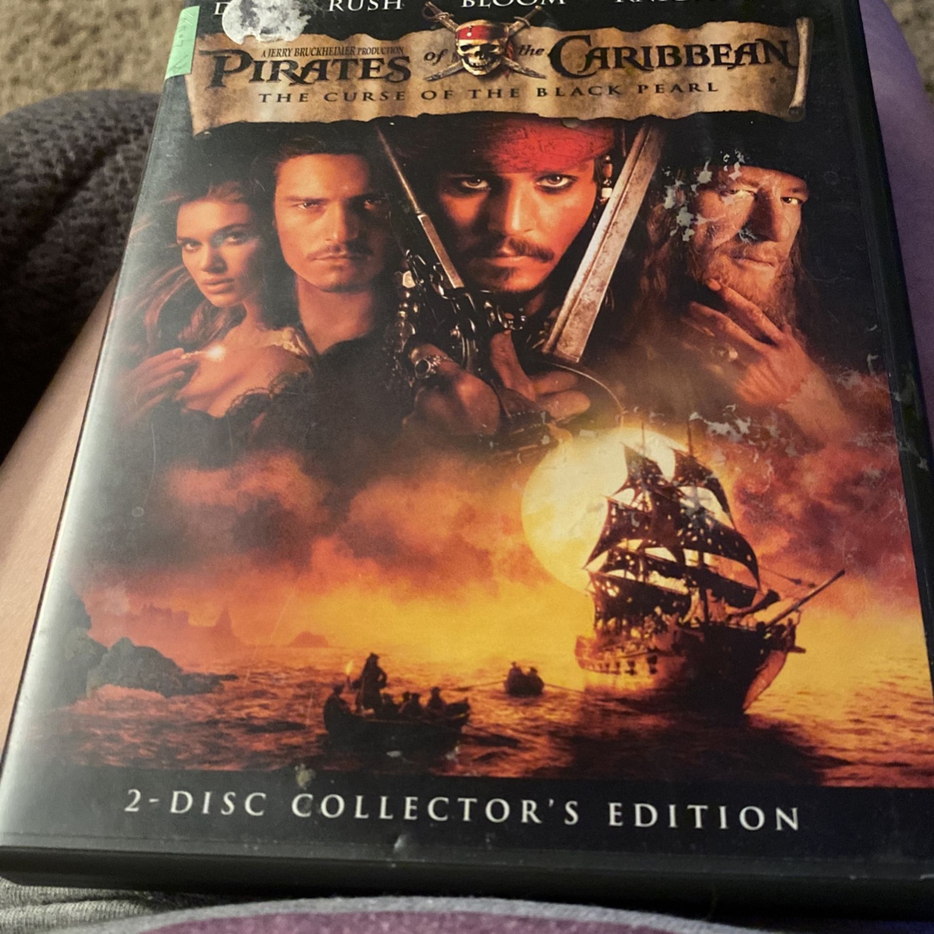 Pirates Of The Caribbean 2disc Dvd