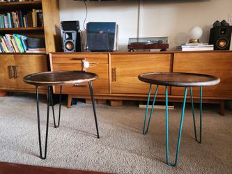 Midcentury inspired end tables / Nightstand