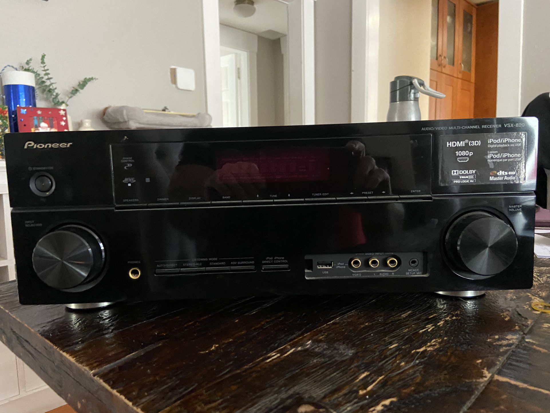 Pioneer VSX820 Audio/Video Multi-Channel Receiver