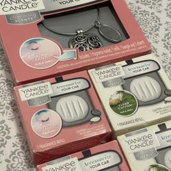 Yankee Candle Bundle/ Car Air Freshener 