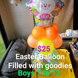 Easter Basket Balloon Boys 7-12