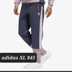 Adidas SST FLEECE TP MEN SWEATPANTS*NEW* XL