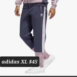 Adidas SST FLEECE TP MEN SWEATPANTS*NEW* XL