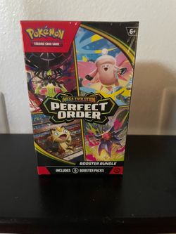 Pokemon perfect order booster box