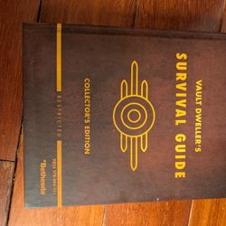 Fallout 4 Collectors Edition Strategy Guide BO