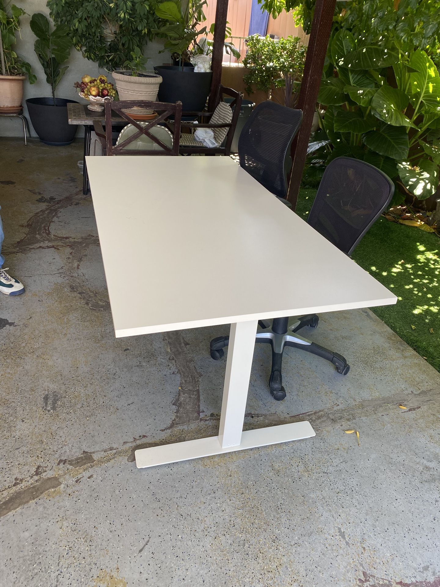 Adjustable Table and Computer Chairs