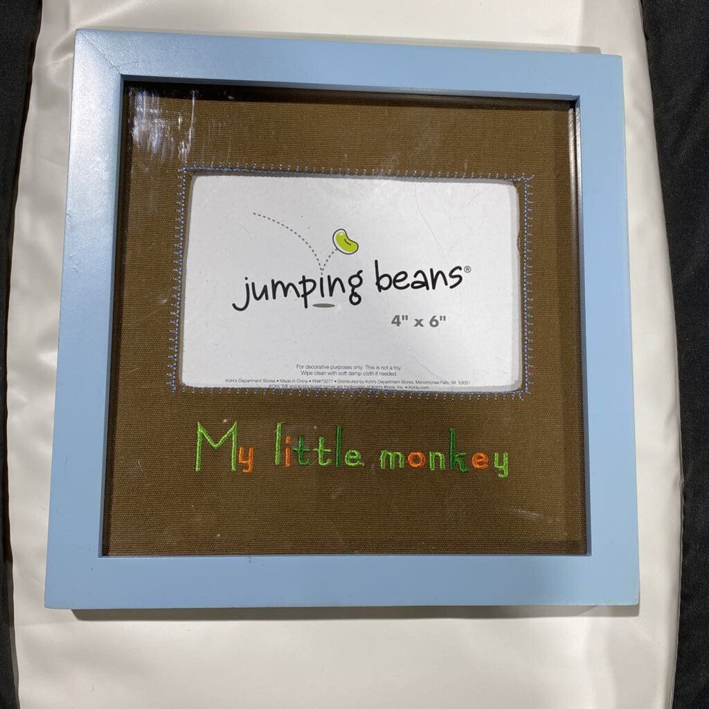 My Little Monkey Photo Frame | Jumping Beans | 4x6