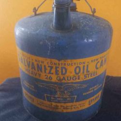 Vintage Oil Can By Eagle Manufacture No 402-NS 