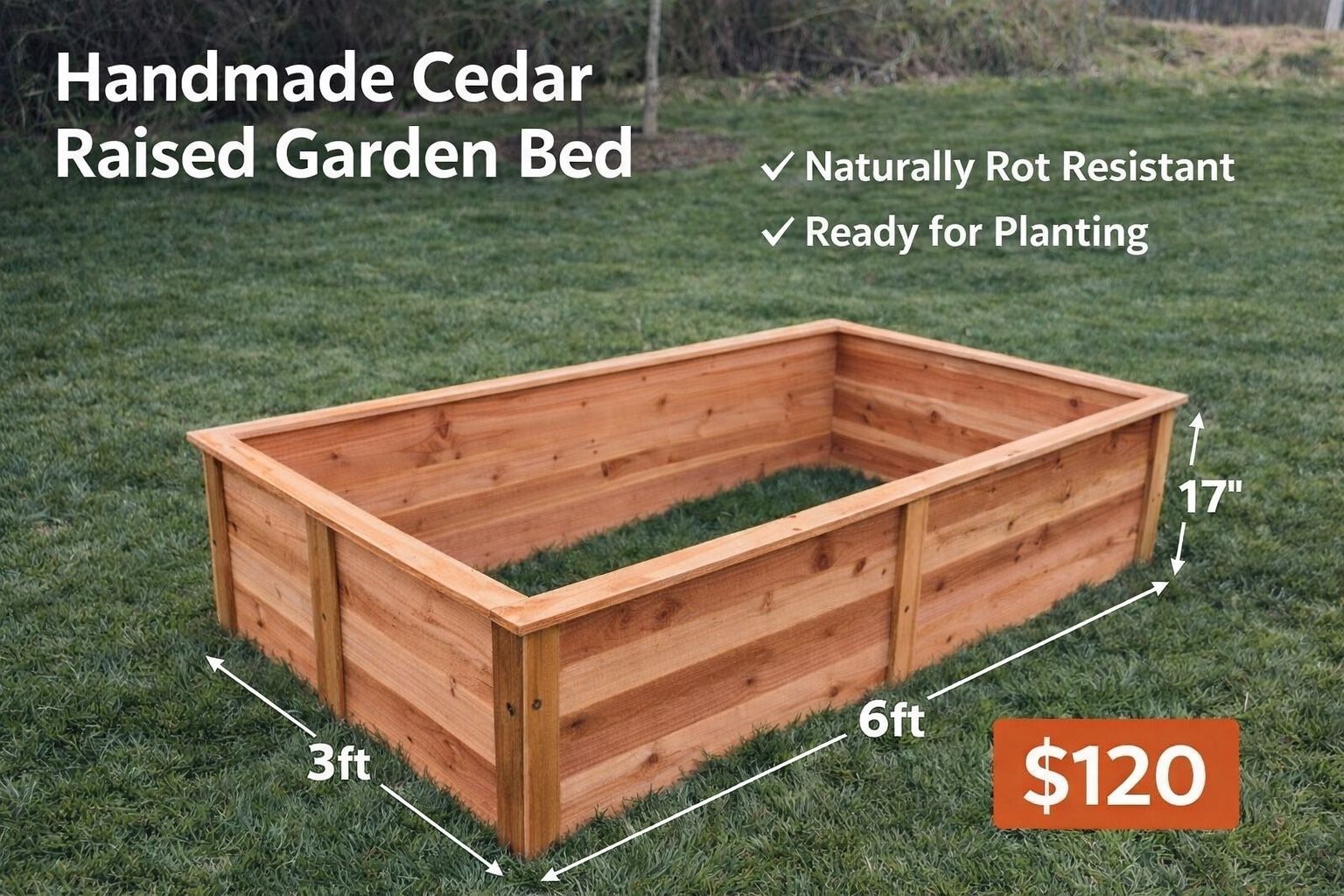 RAISED GARDEN BED