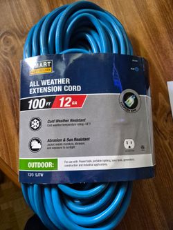 100 foot 12, gauge extension cord