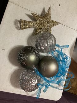 Ornaments And Xmas Star