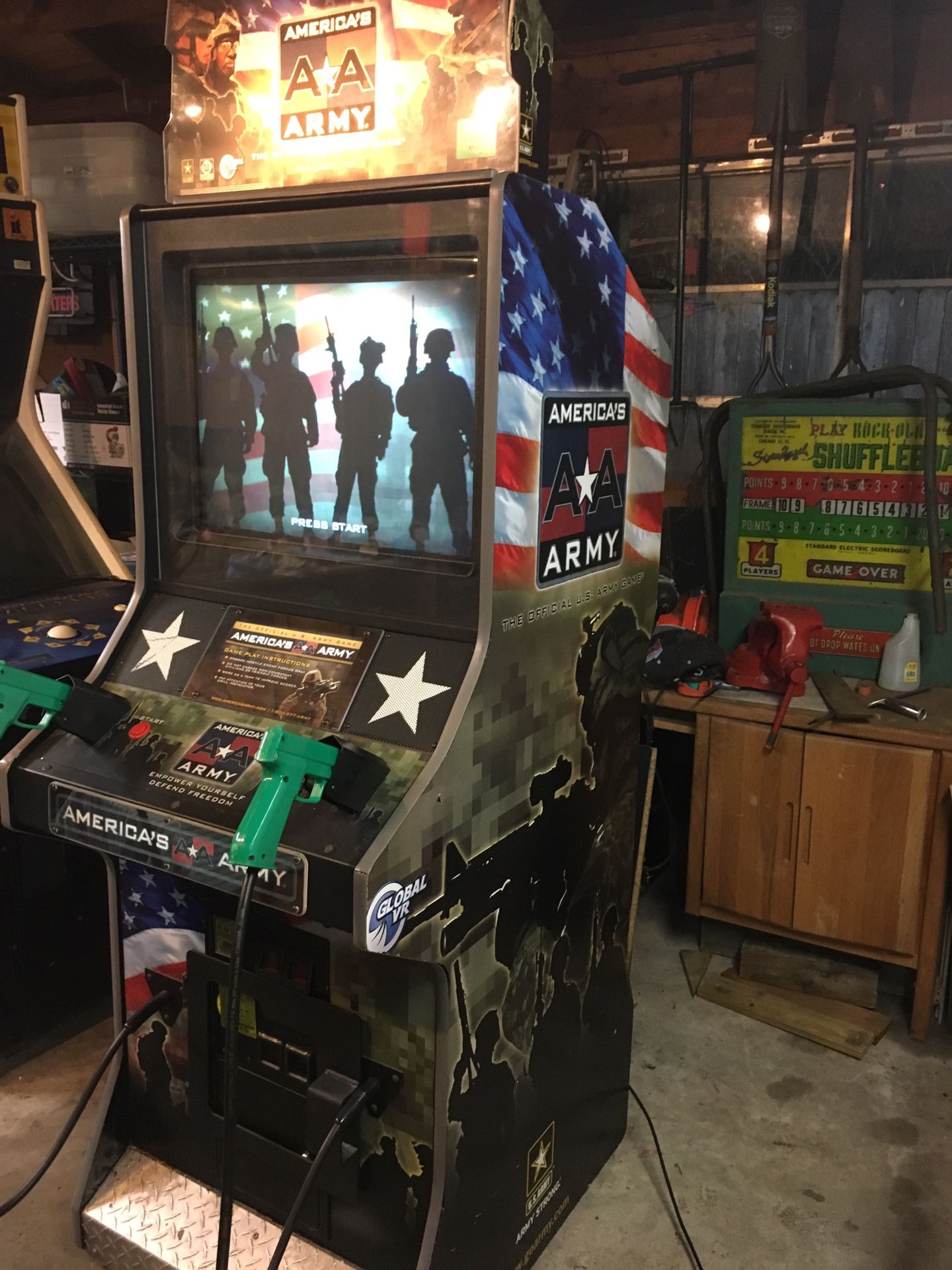 America’s army arcade game