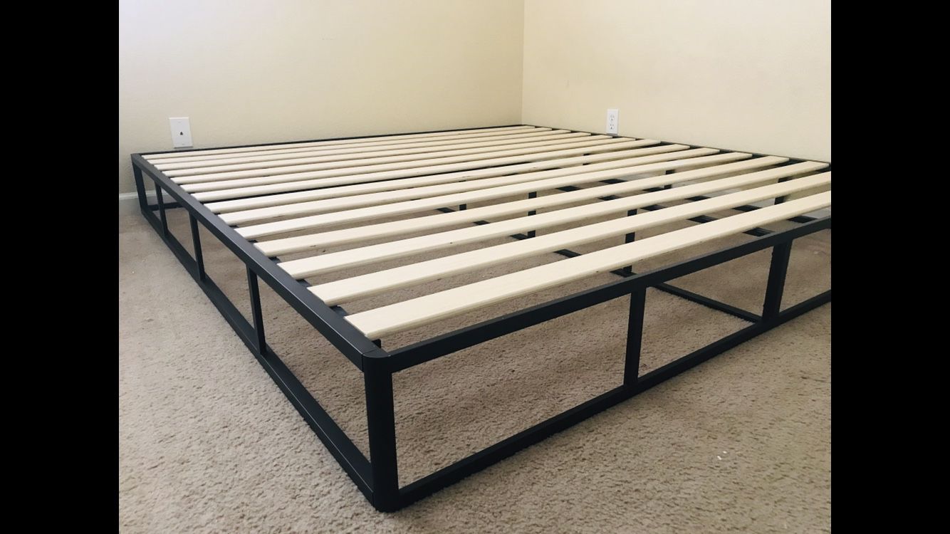 New King Size Metal Bed Frame