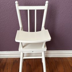 Pottery Barn Kids Baby Doll High chair 