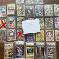 Pokemon Cards lot Pikachu Charizard Slabs singles vintage