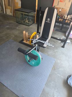 Marcy Adjustable Bench and Weights