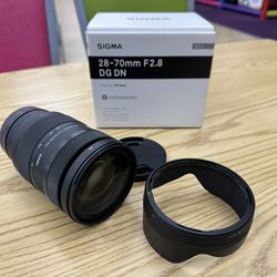 Sigma 28-70mm f2.8 for Sony E-mount