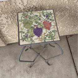 Ceramic Metal Plant Stand