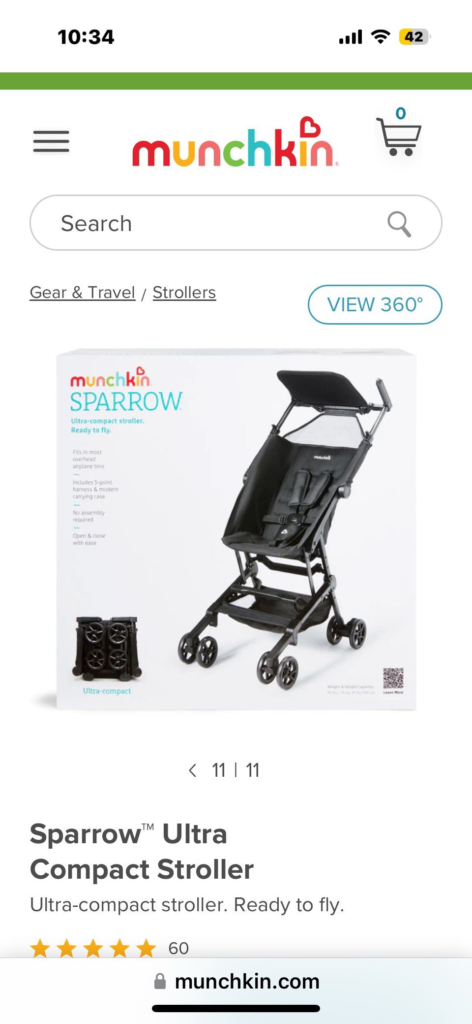 Brand New Portable Stroller
