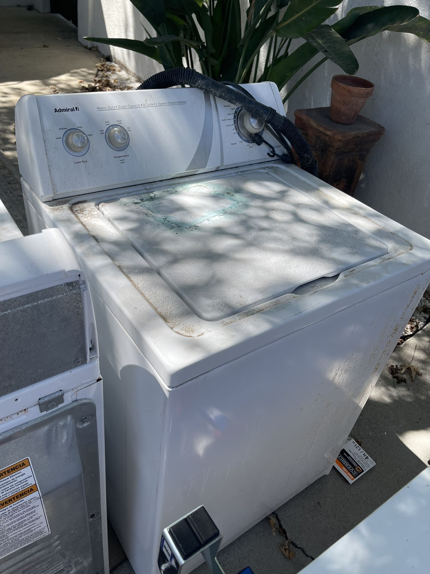 Used Washer And Dryer. 