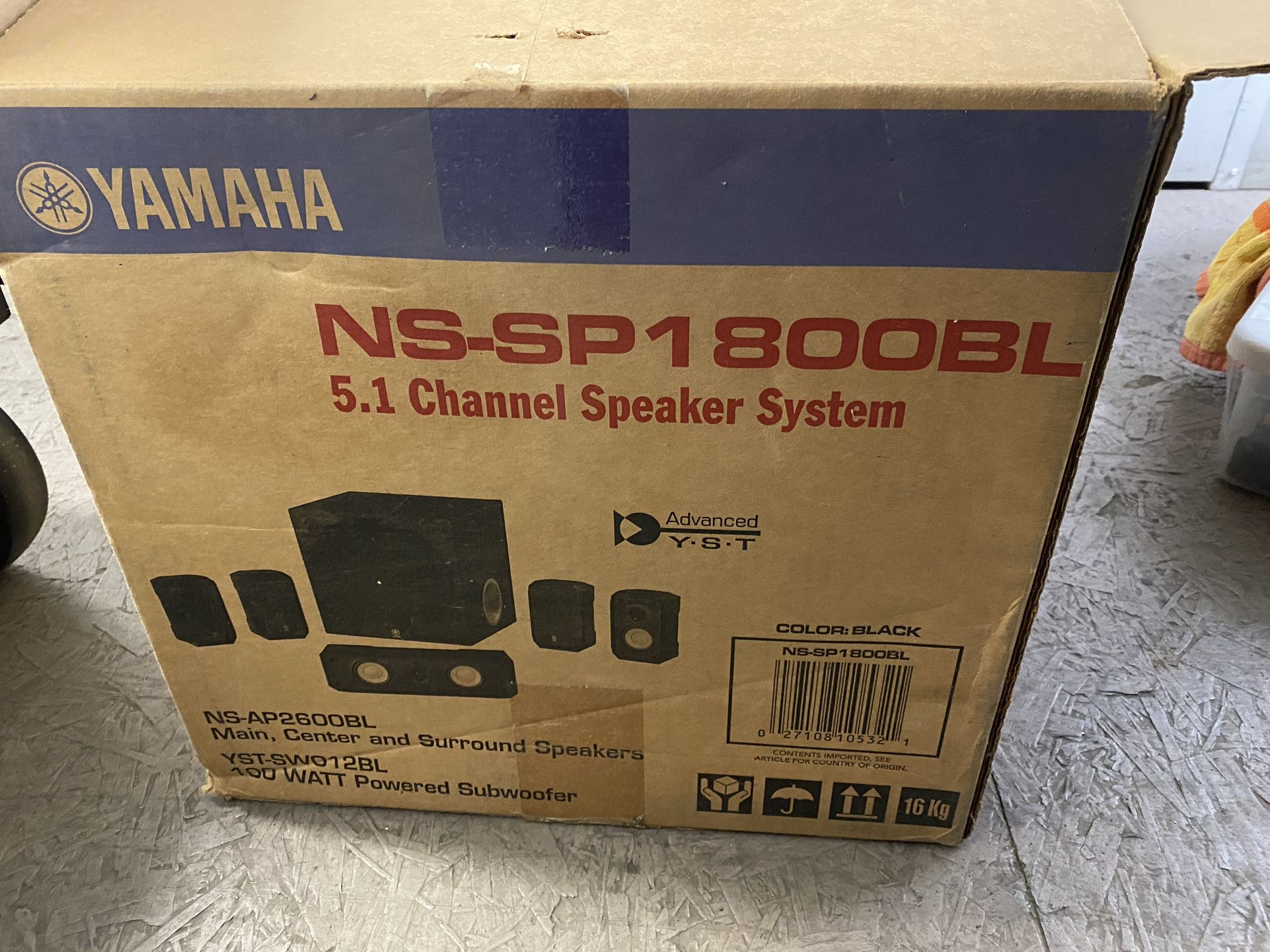 5.1 Channel Speaker Sustem