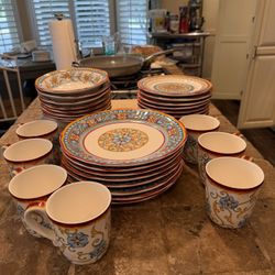 Euro Cerámica Dinnerware Set