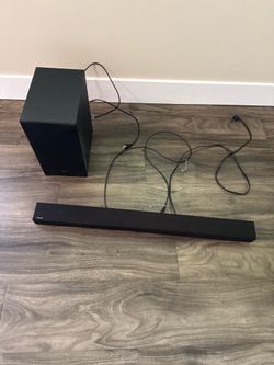 Samsung Soundbar and Subwoofer