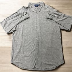 Polo Ralph Lauren Featherweight Mesh , Long Sleeve Shirt XXL Tall