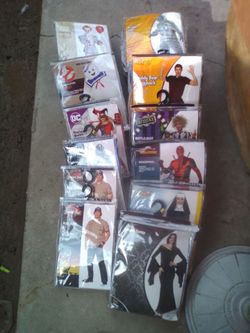 Lot of Halloween Costumes – 12 different costumes
