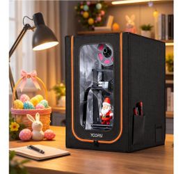 3D Printer Enclosure With LED Lighting
