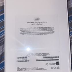 iPad Mini (6th Generation) 64gb
