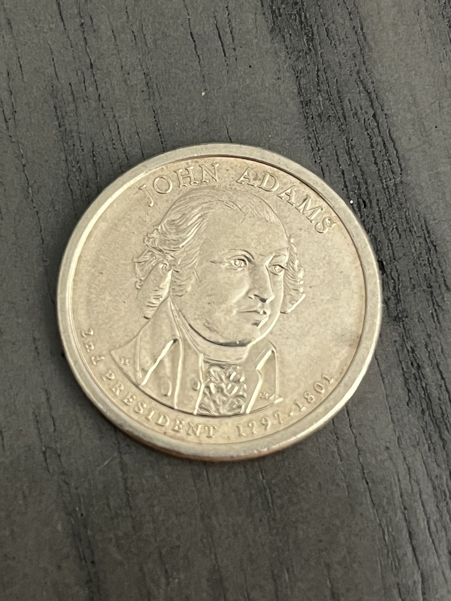 2nd President 1(contact info removed) John Adams $1 Dollar Coin