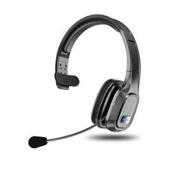 new Bluetooth Headset, 60Hrs Working Time with Noise Canceling, Trucker Wireless Headset with Mic & Mute, Voice Control, Bluetooth Headphones Multipoi