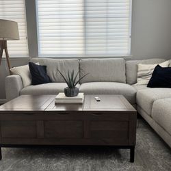 Like New Crate and Barrel Trunk Coffee table 