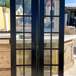 French Glass Doors 3-sets Each $1350