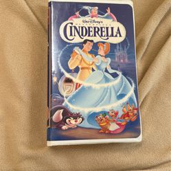 Disney VHS Cinderella 