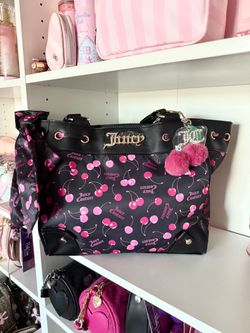 Juicy Couture “Sweet Cherry” Daydreamer Shoulder Tote Bag