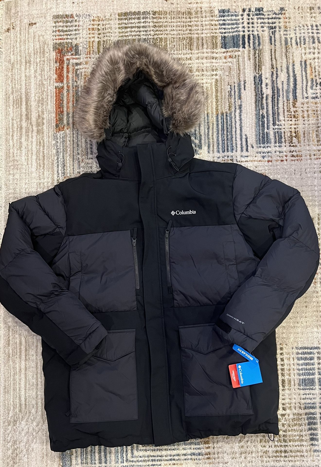 Columbia Men’s Omni Heat Parka Jacket Size 1X