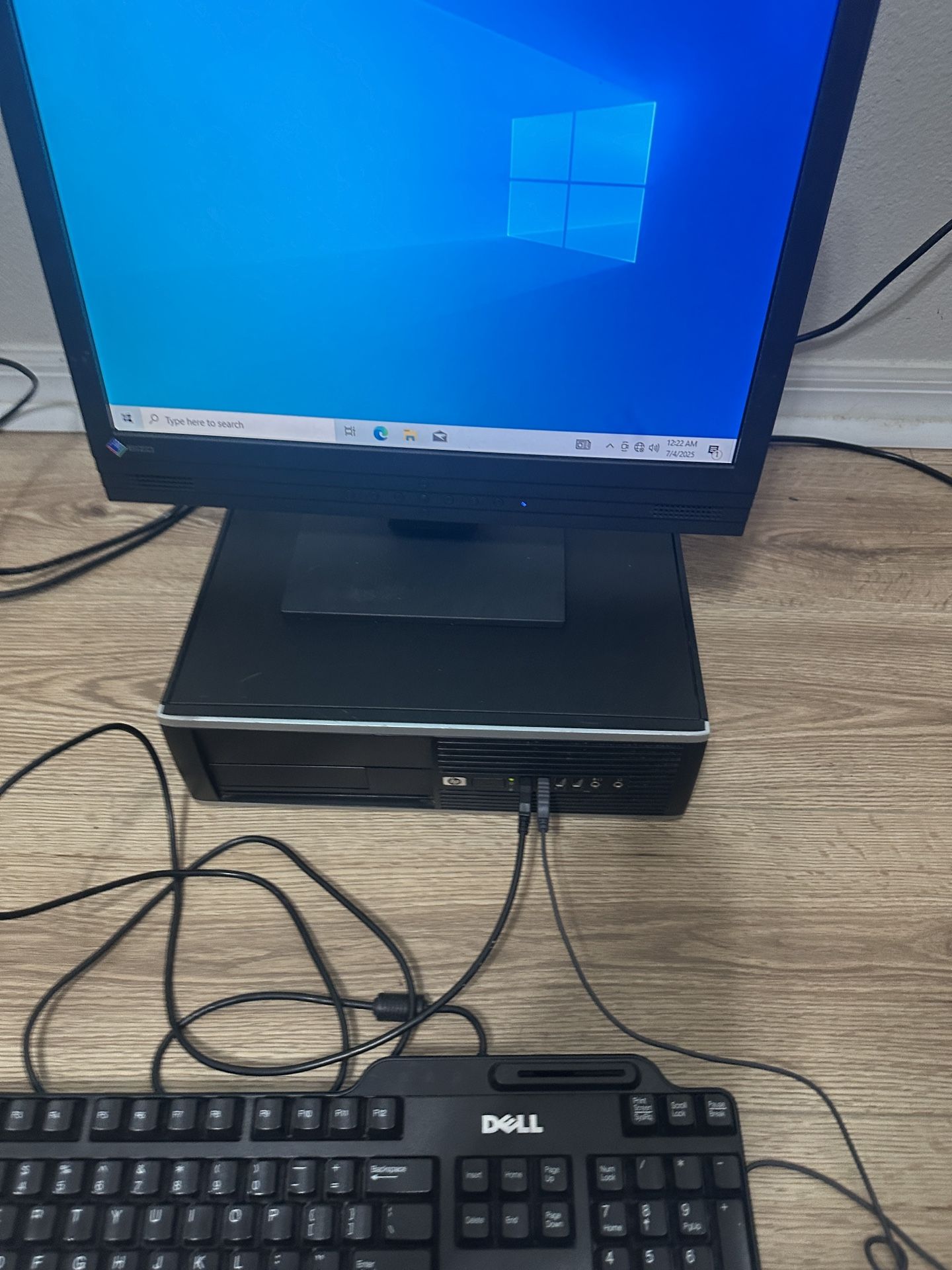 HP pc setup