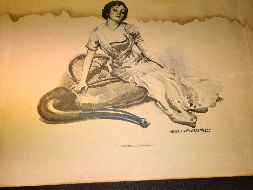 One Of A Kind "James Montgomery "What More Do You Want Painting 