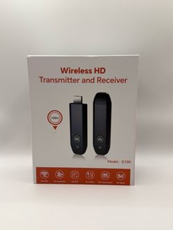 Wireless HDMI Transmitter & Receiver 4K 100M Plug & Play