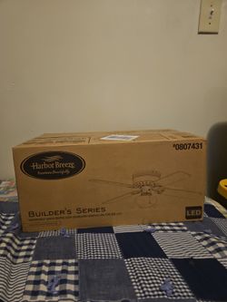 New Harbor Breeze Builder's series ceiling fan
