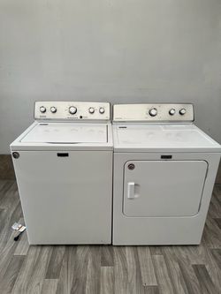 Maytag washer and dryer gas