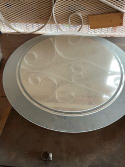 Round Glass mirror