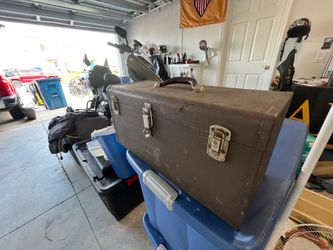 Antique Kennedy tool box