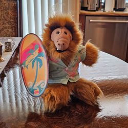 Vintage 1988 Alf Hand Puppet Burger King / Nostalgic / Collectible / Collector / Toy / Retro / Doll / 80s / Plush / Plushie