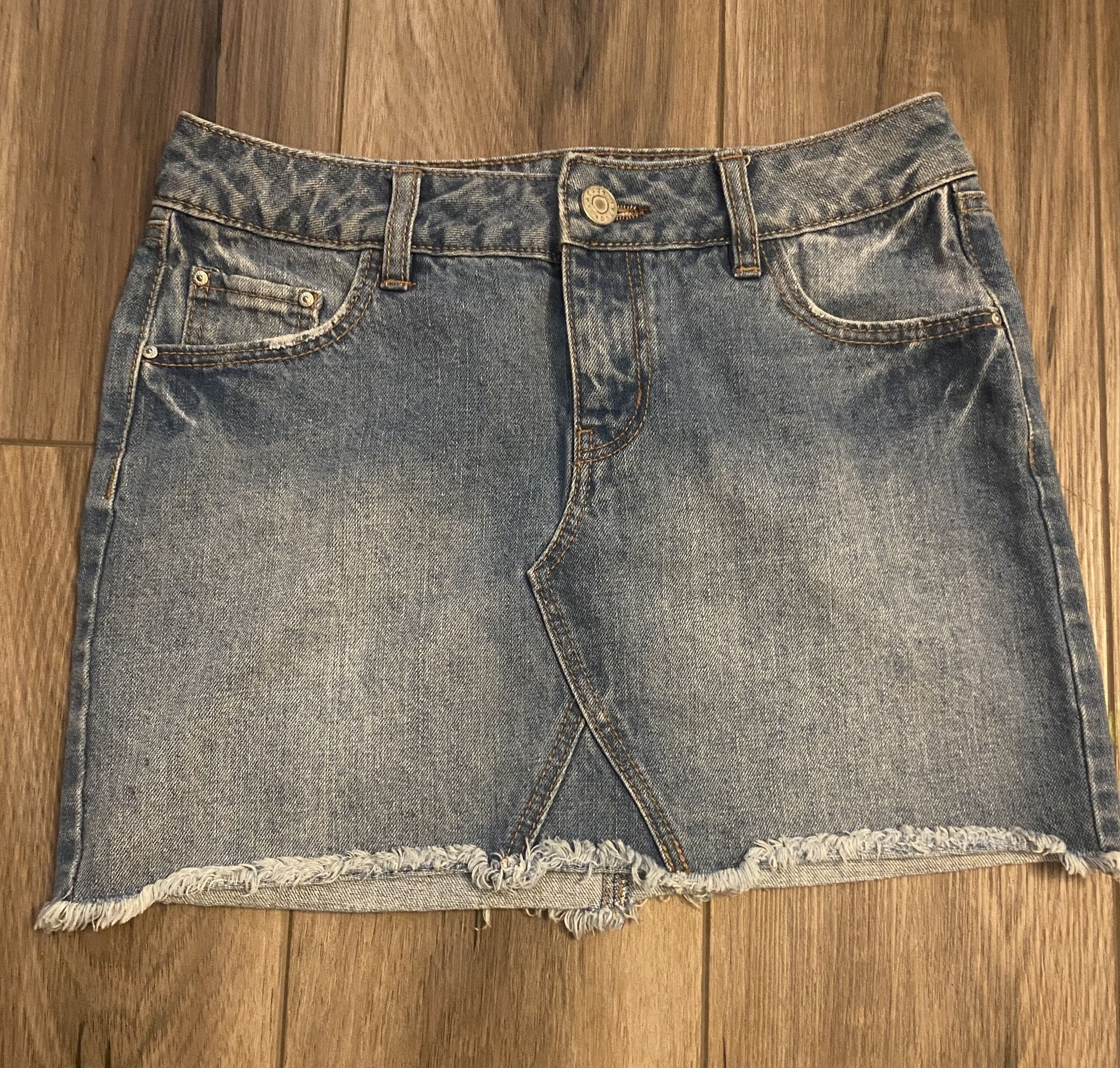 Refuge Women's Denim Mini Skirt