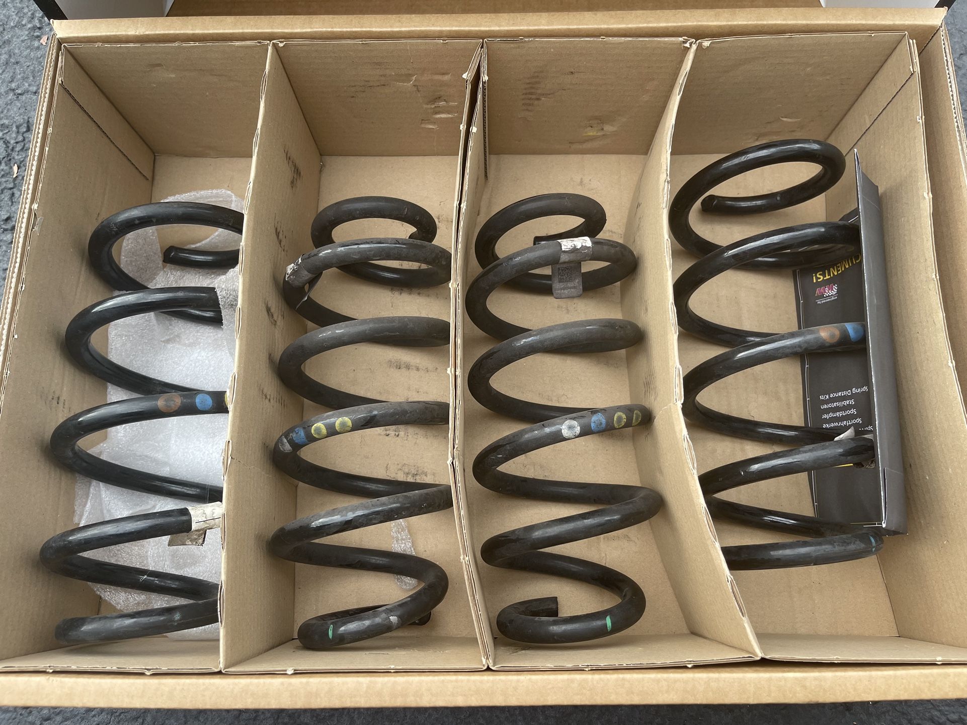 Alfa Romeo Giulia Quadrifoglio (factory springs)