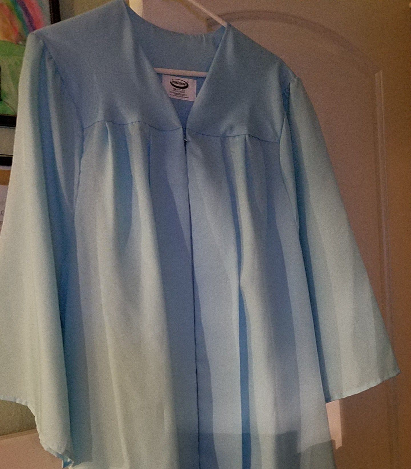 Josten Graduation Light Blue Gown